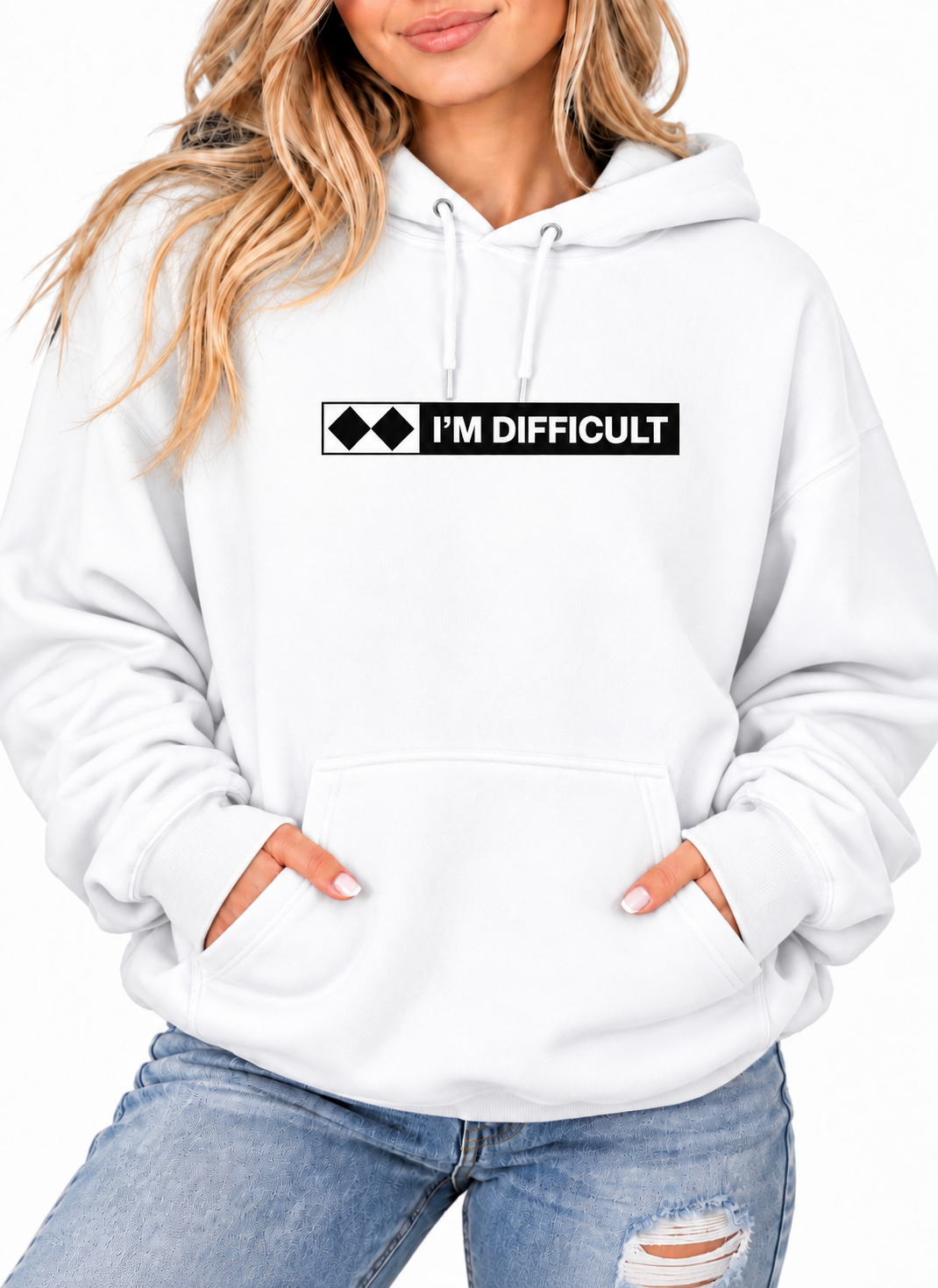 Double Black Diamond Difficult Hoodie