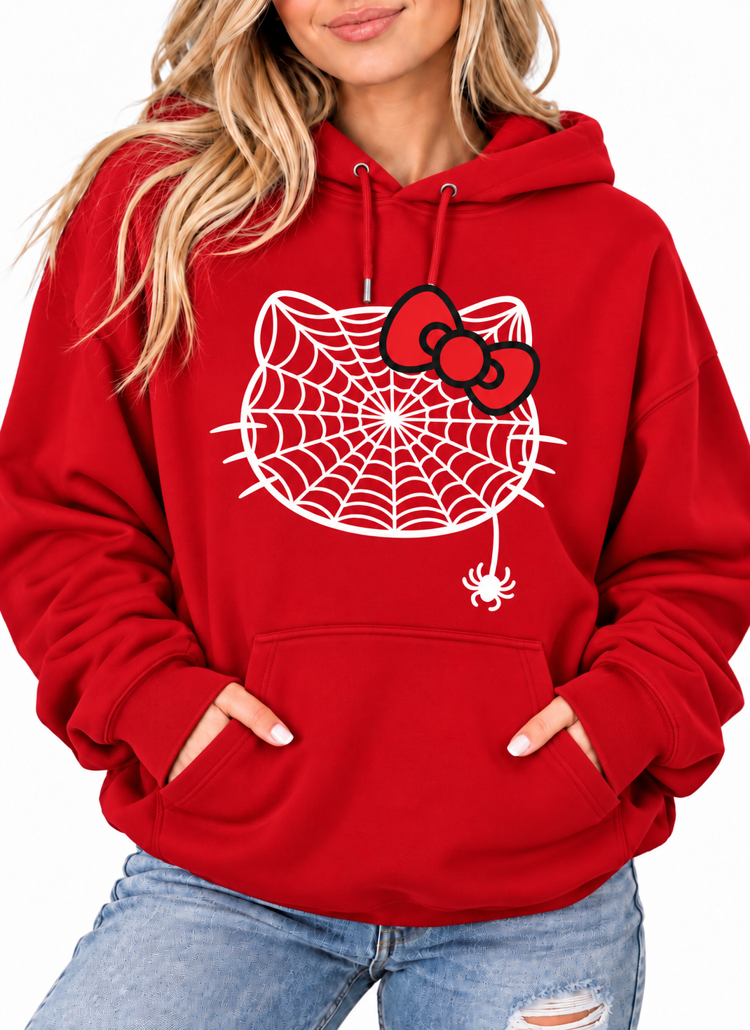 Spiderweb Cat Hoodie