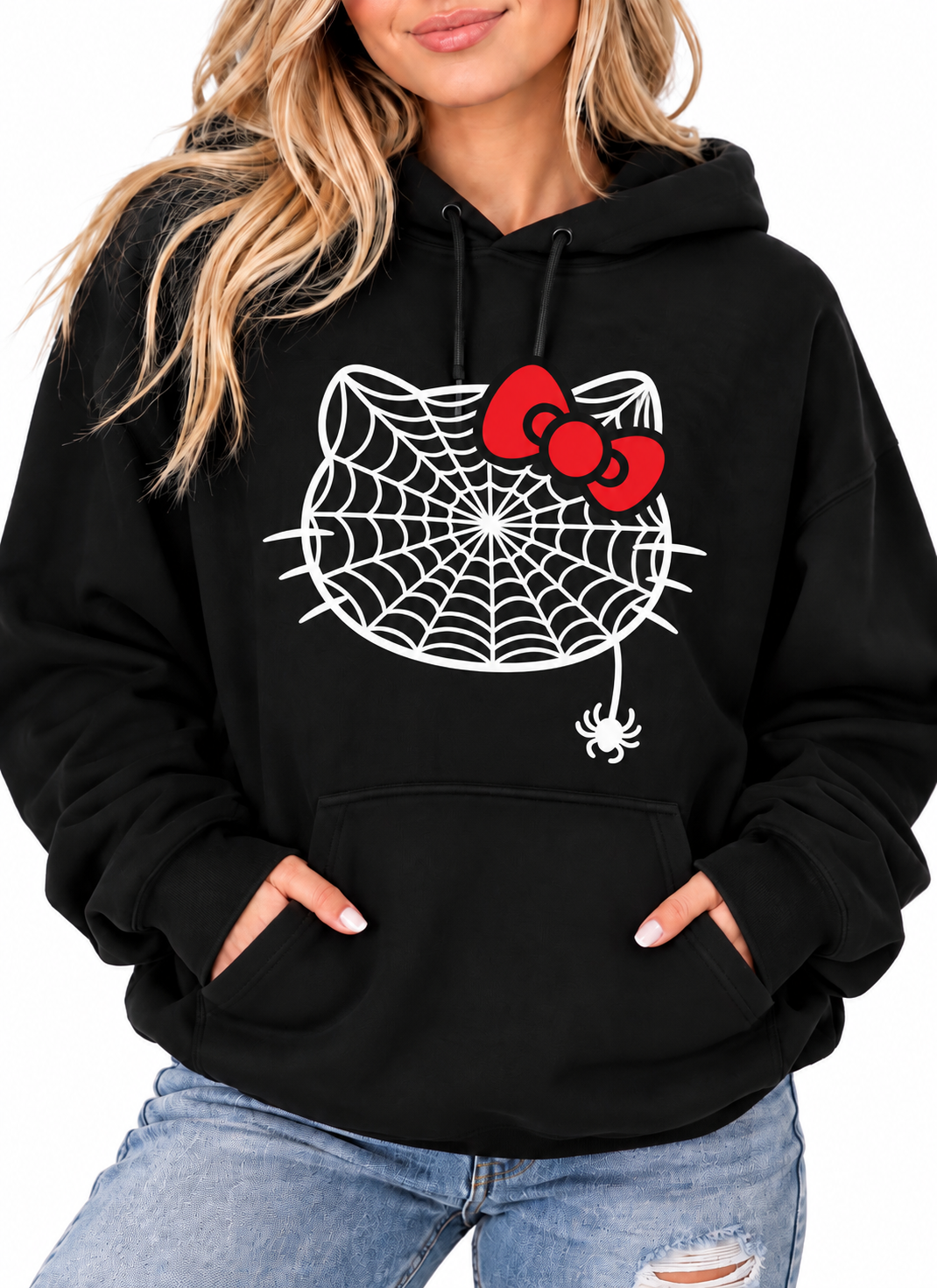 Spiderweb Cat Hoodie